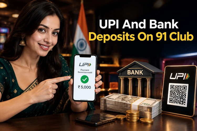 UPI And Bank Deposits On 91 Club